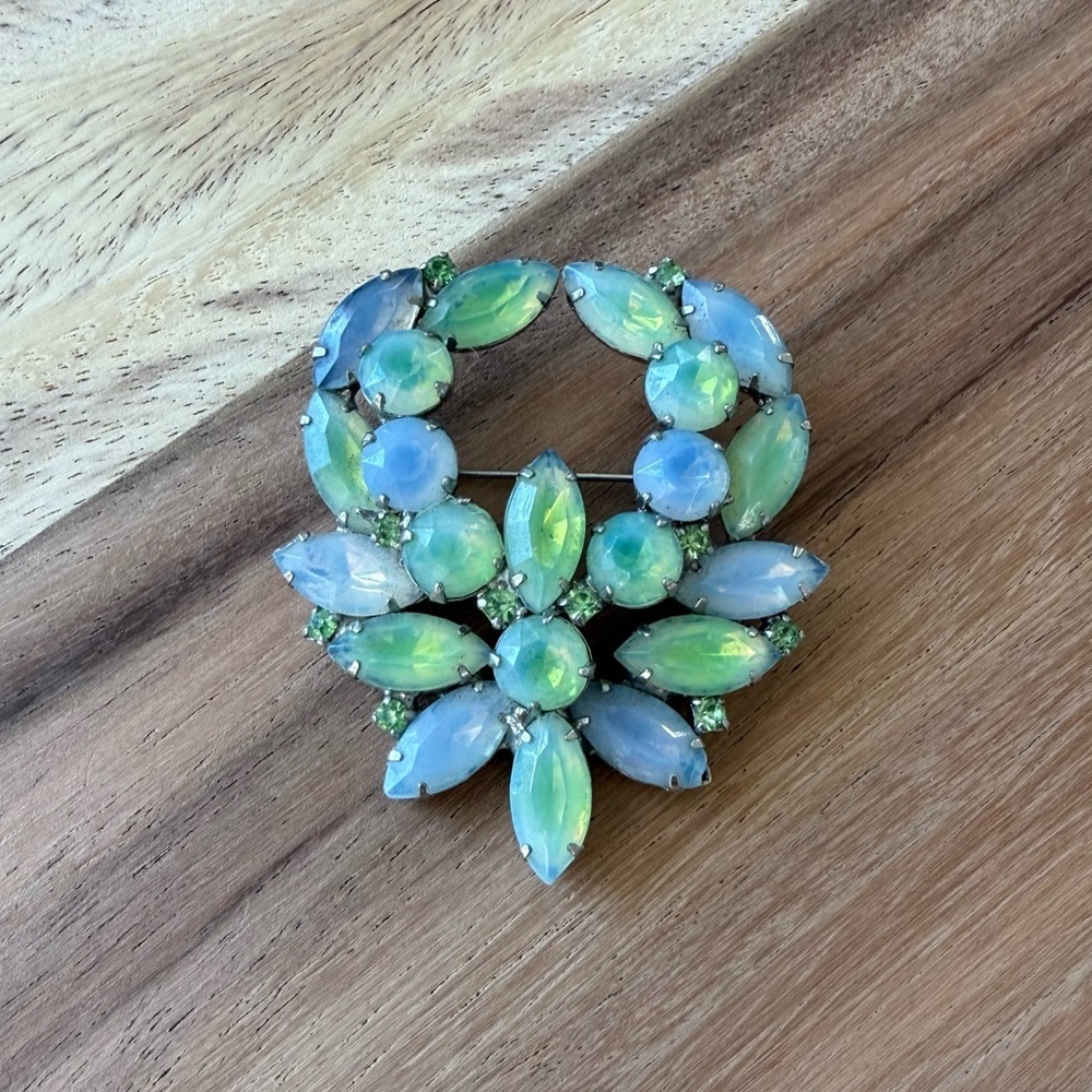 Vintage Stone Brooch | Kramer of New York